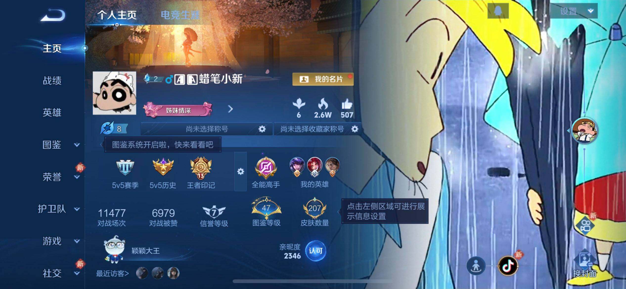 WZQM490476王者荣耀账号详情图3