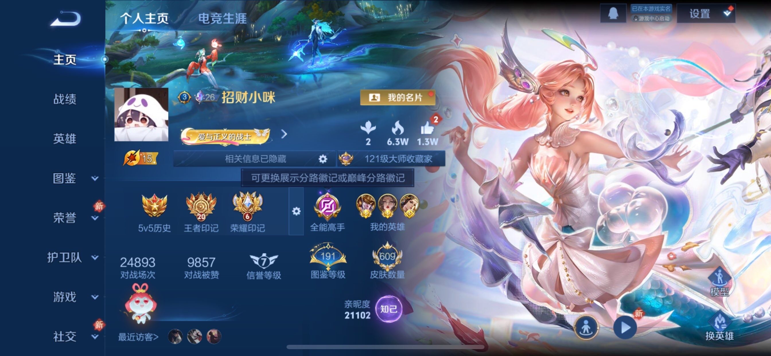 WZCMY461690王者荣耀账号详情图2