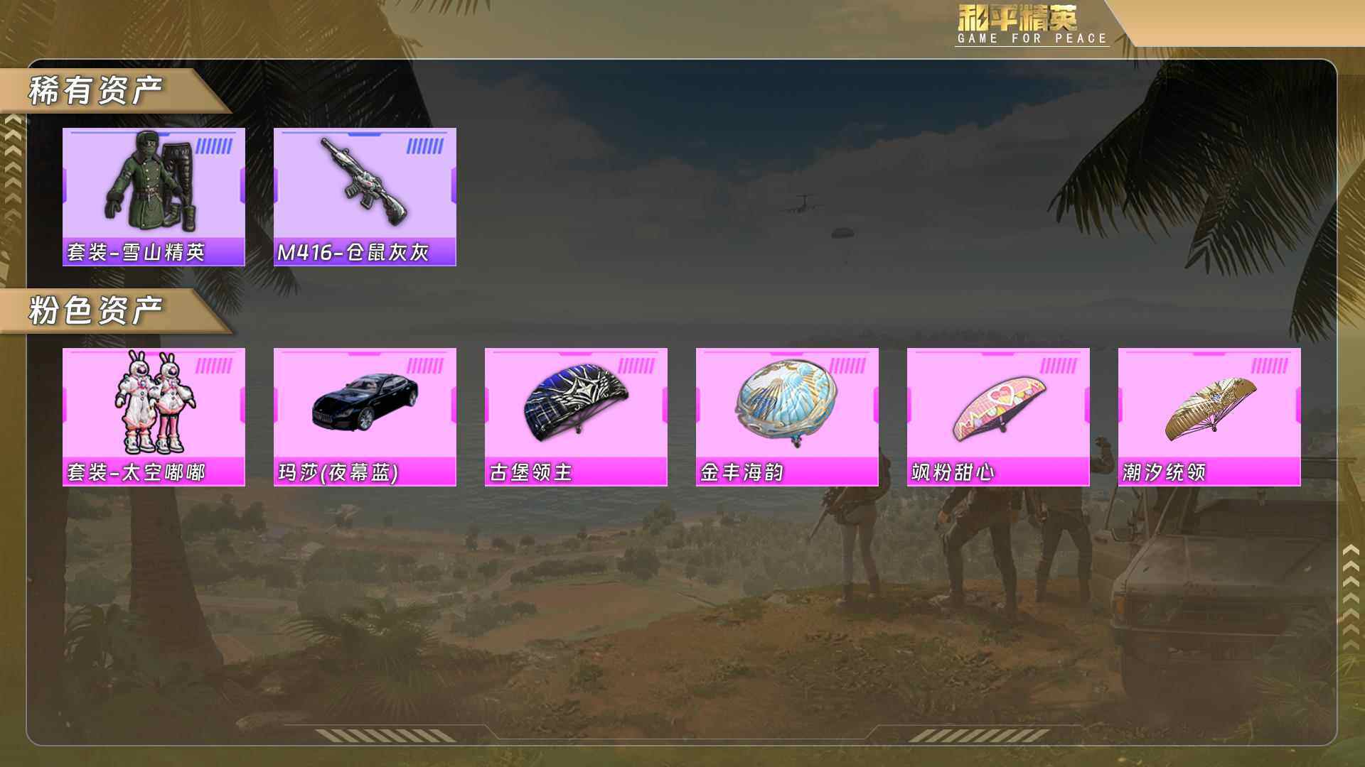 HPQM478365和平精英账号详情图5