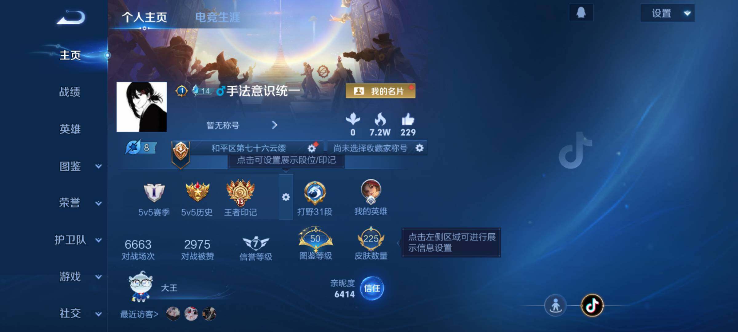 WZJM458748王者荣耀账号详情图6 WZJM458748王者荣耀账号详情图6