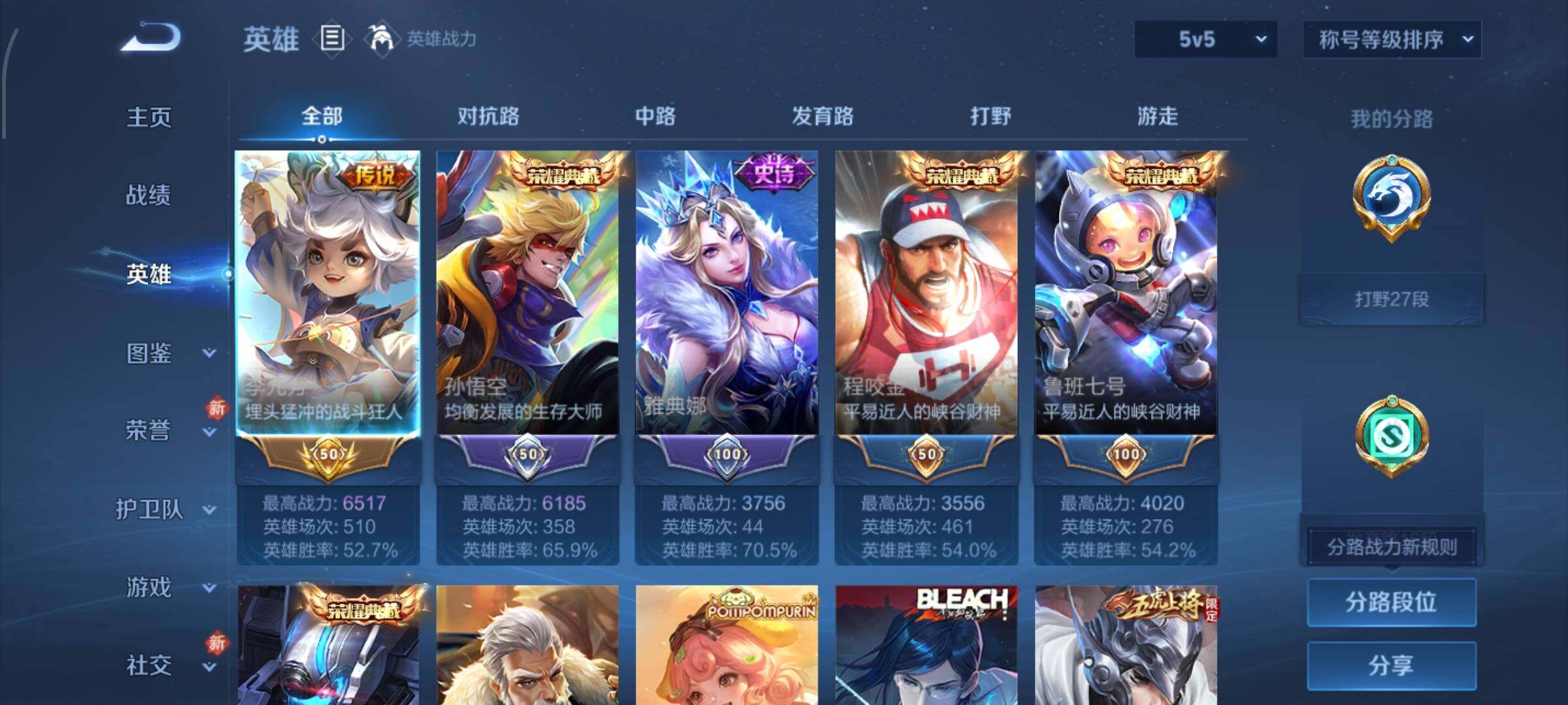 WZCMW462290王者荣耀账号详情图3