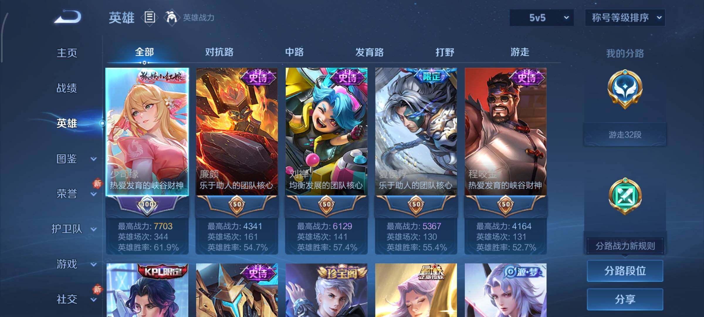 WZCMW462628王者荣耀账号详情图3