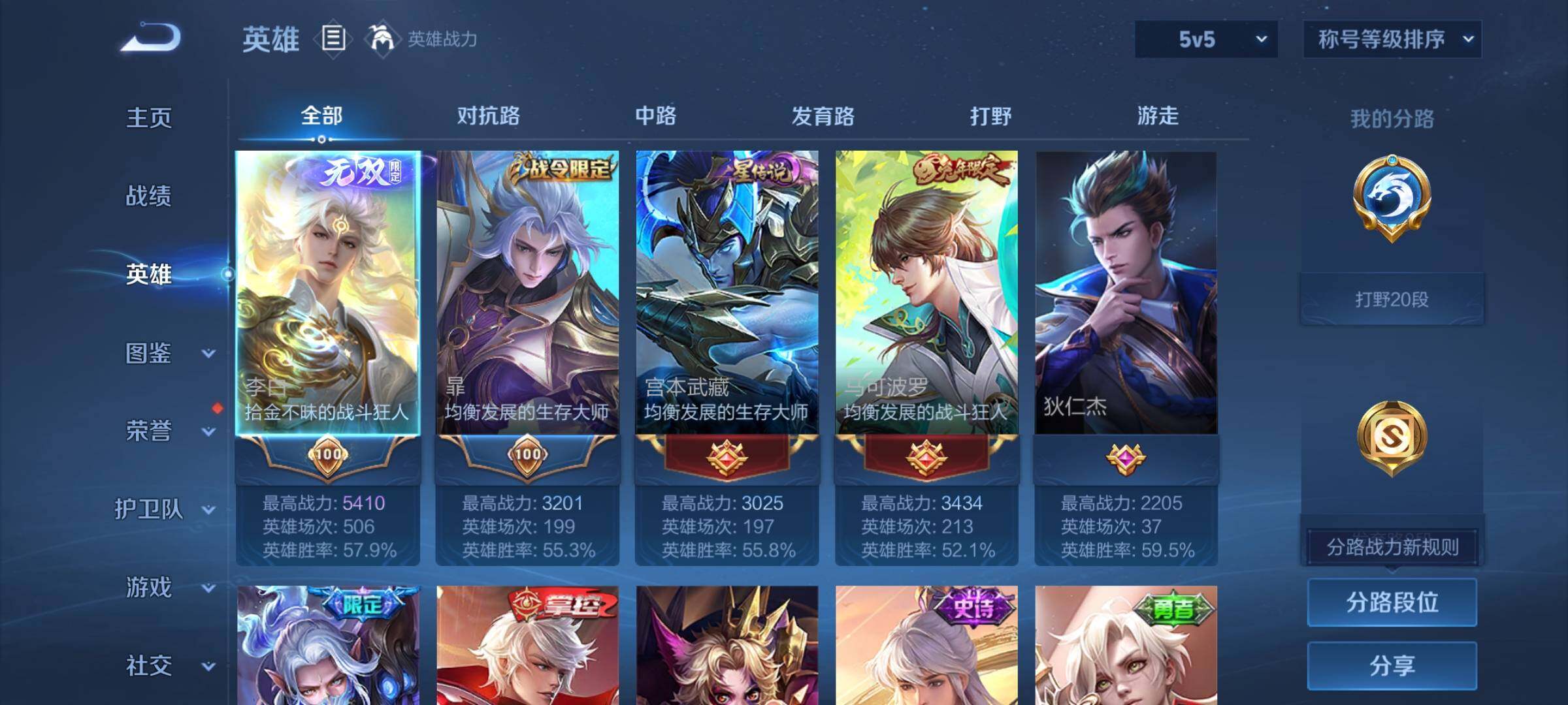 WZCMW462305王者荣耀账号详情图3