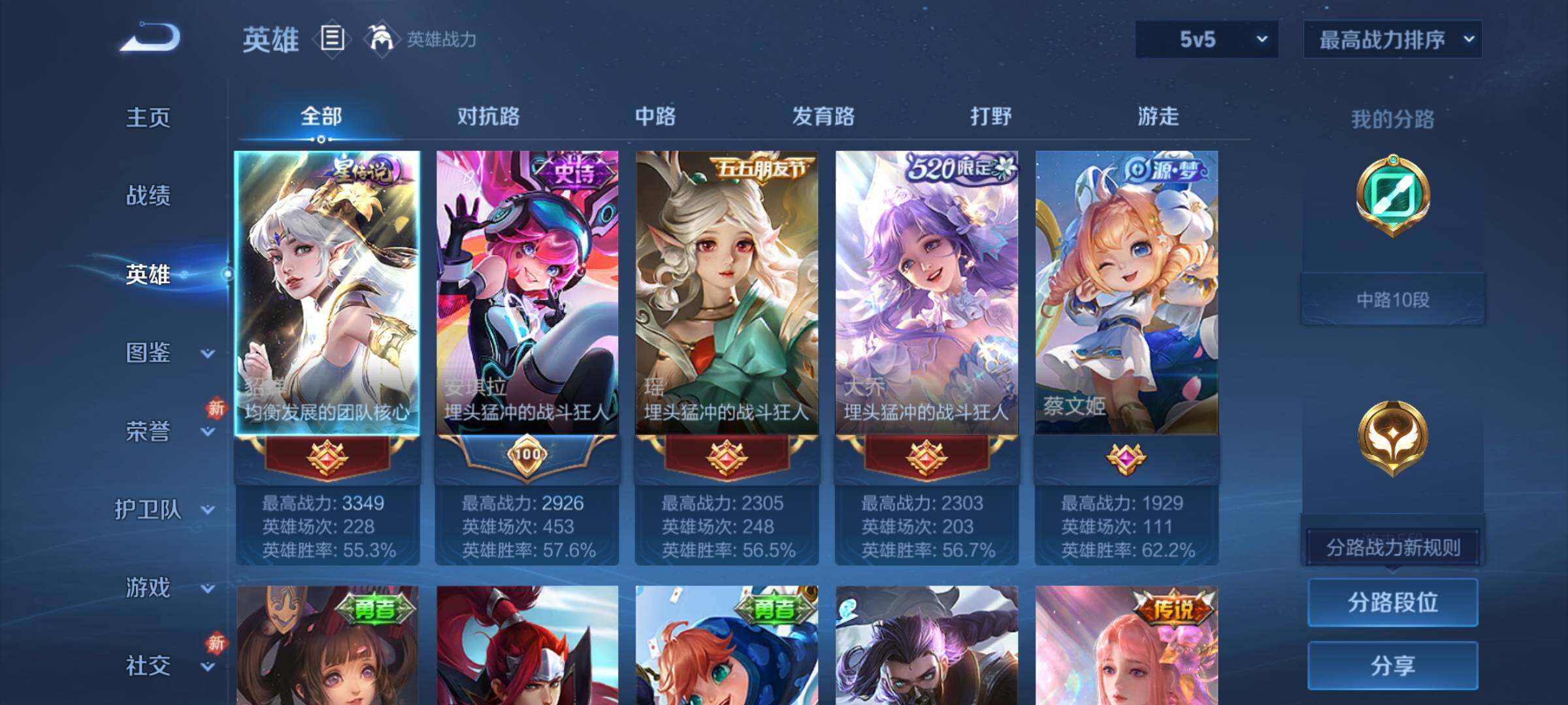 WZCMY468466王者荣耀账号详情图3