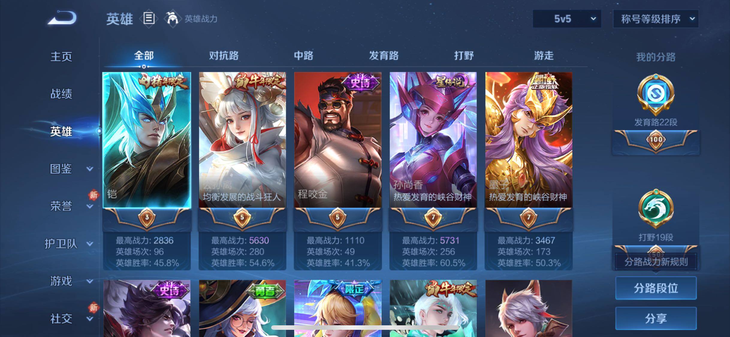 WZCMW462289王者荣耀账号详情图3