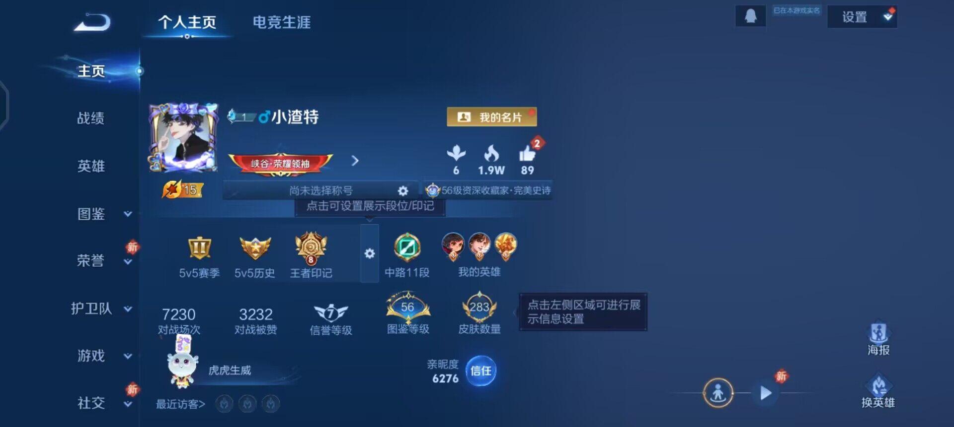 WZQM496576王者荣耀账号详情图3 WZQM496576王者荣耀账号详情图3