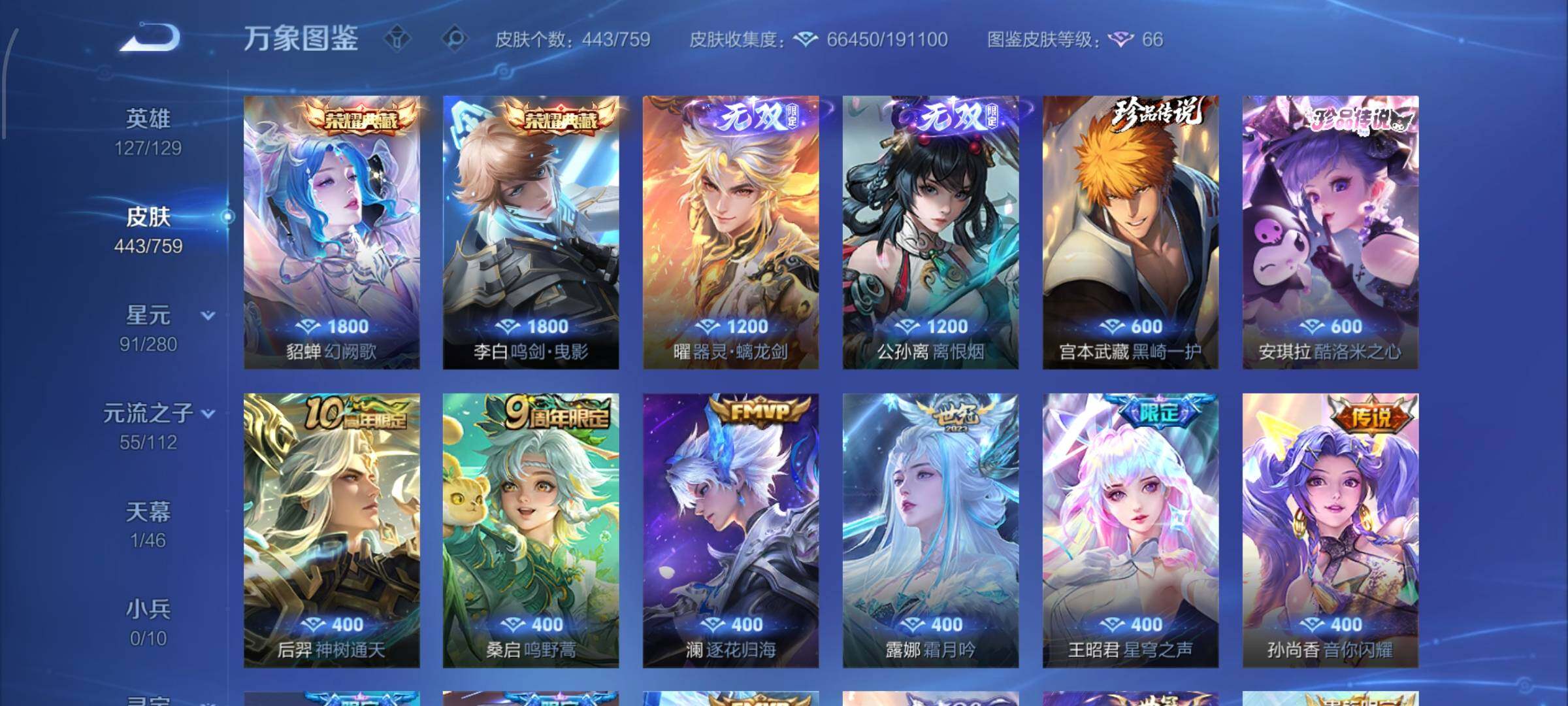 WZCMW462295王者荣耀账号详情图6