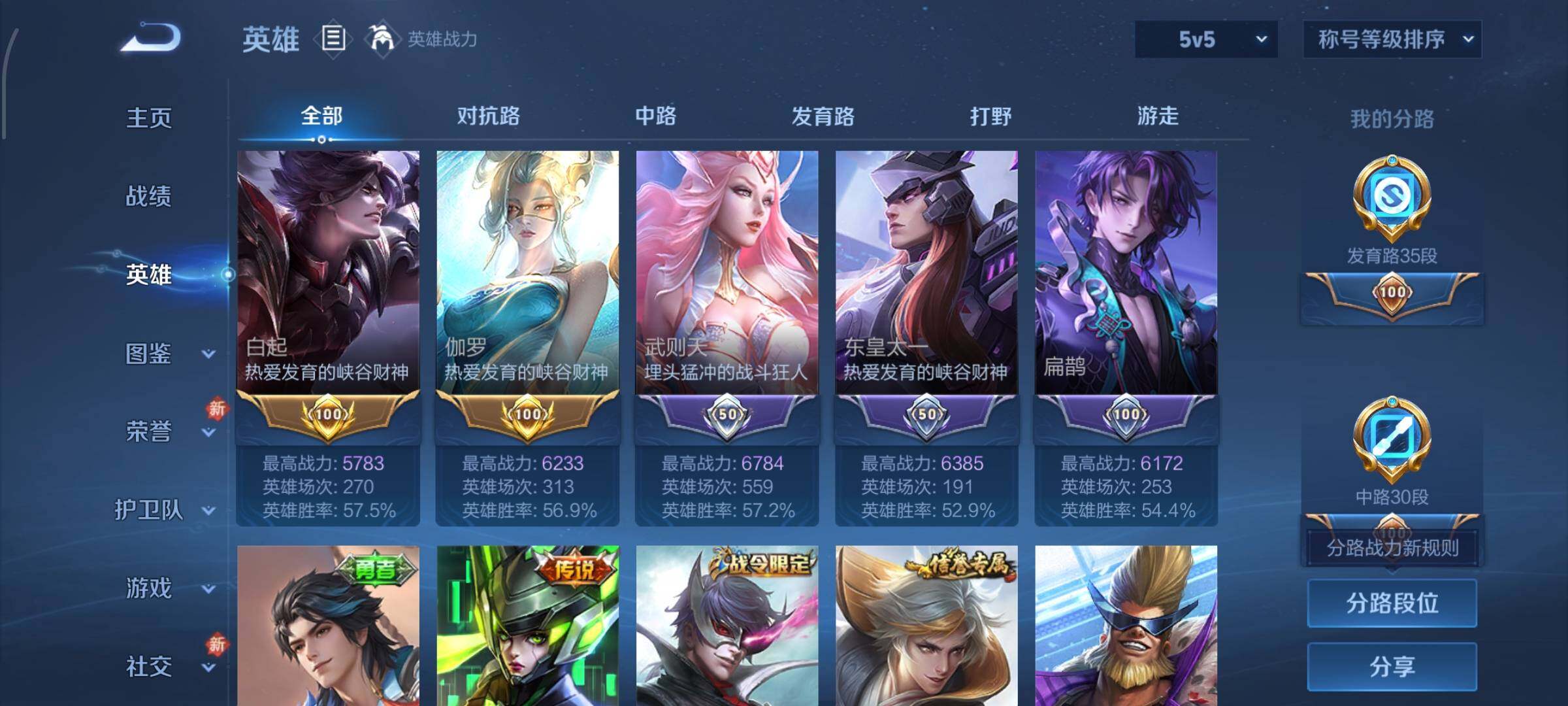 WZCMW460214王者荣耀账号详情图4