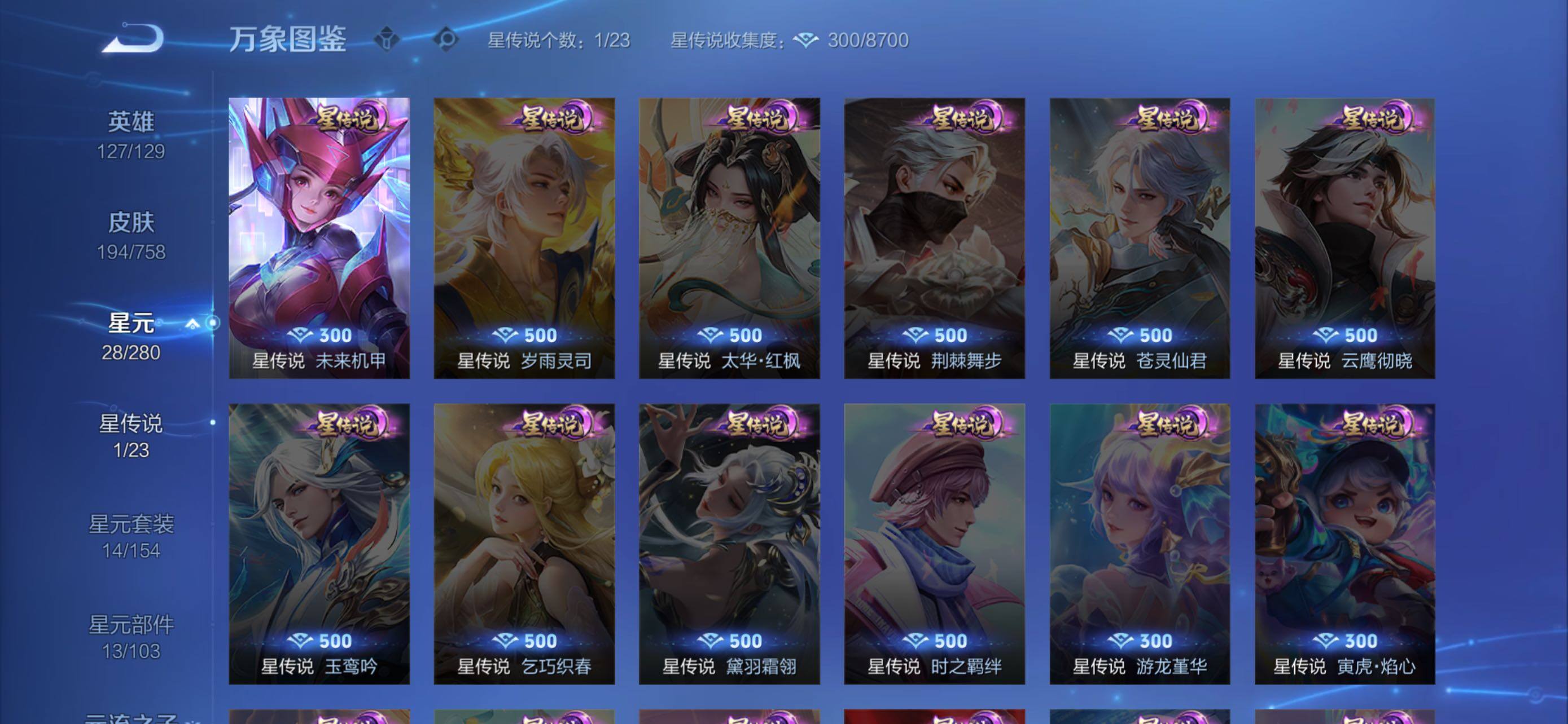 WZLE460396王者荣耀账号详情图8