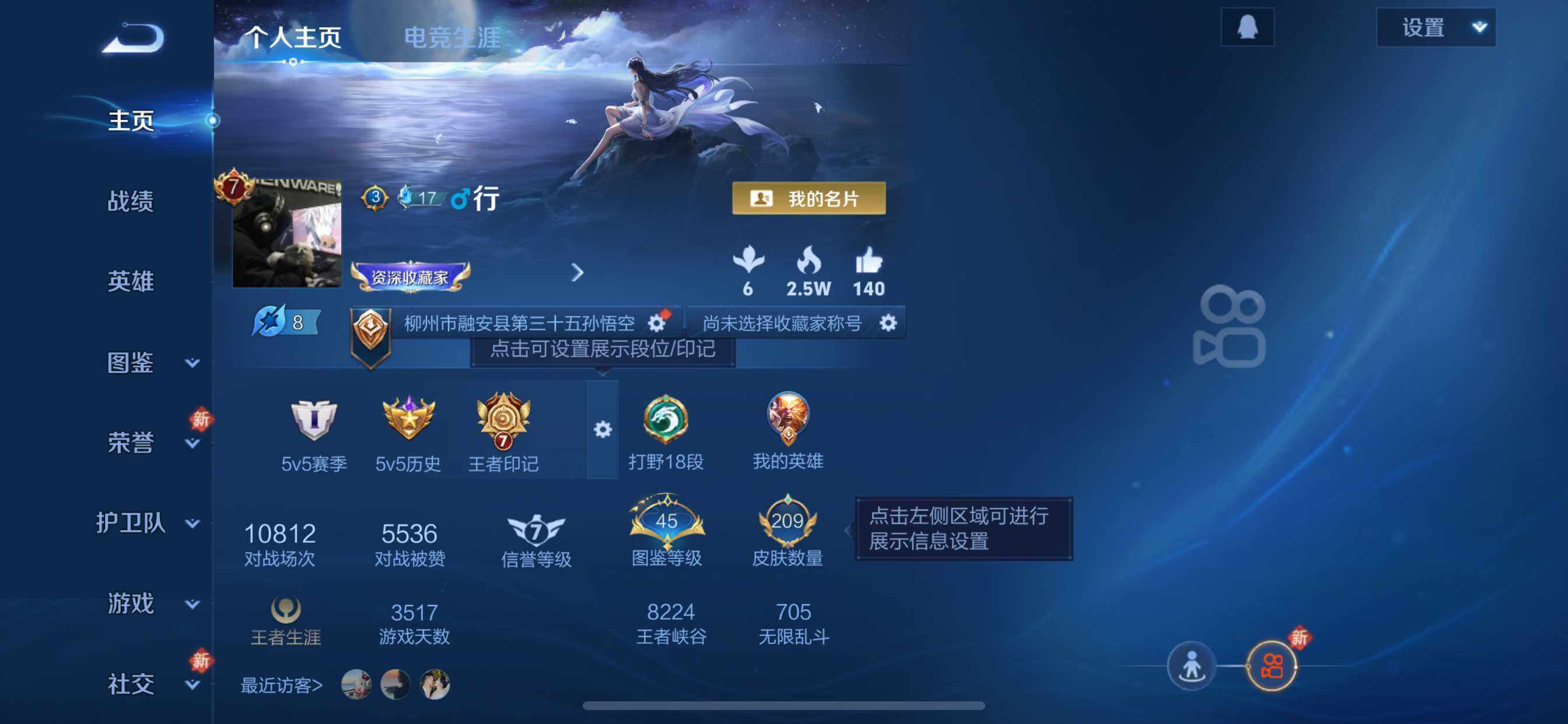 WZQM459762王者荣耀账号详情图4