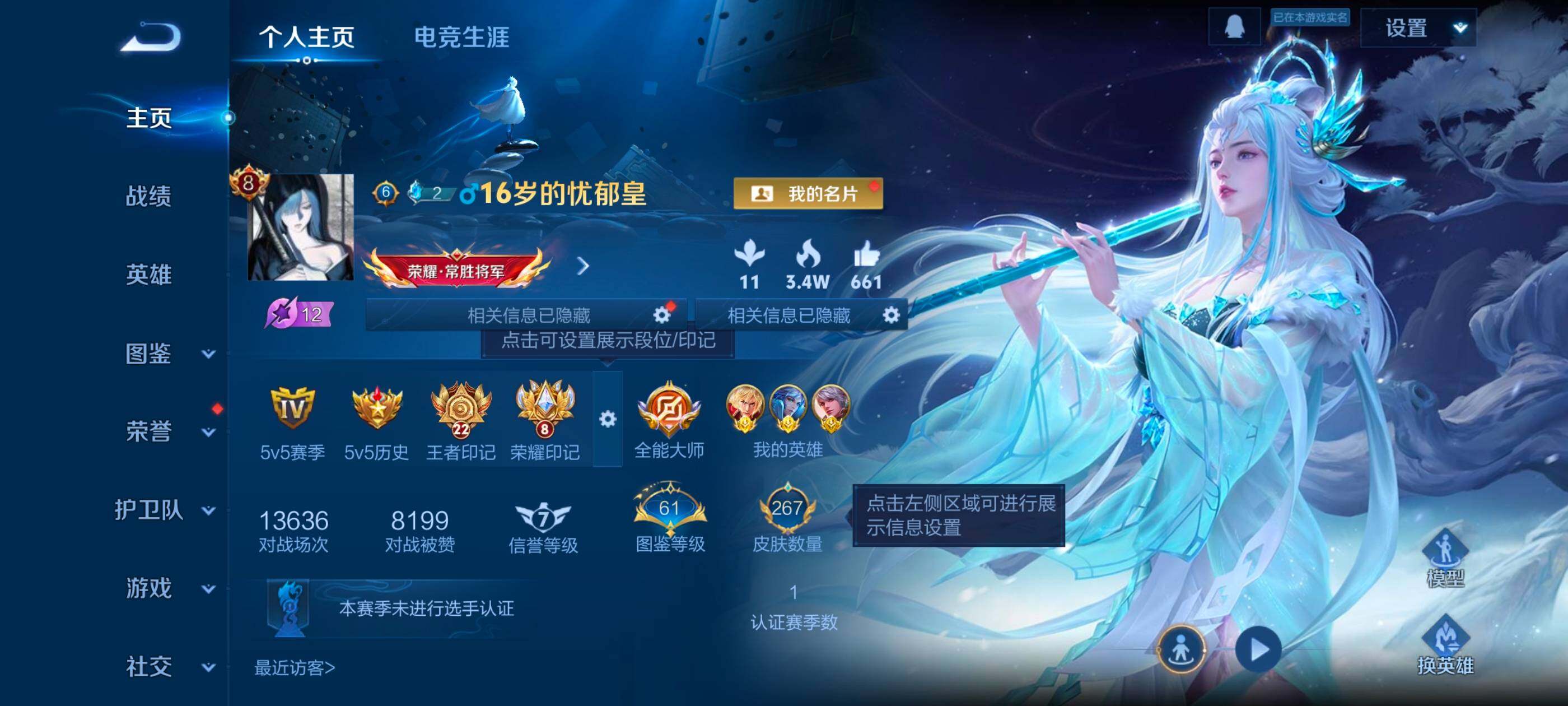 WZDN459793王者荣耀账号详情图3