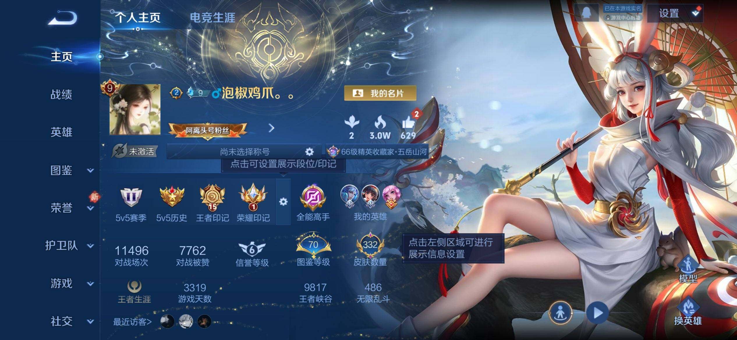 WZQM459826王者荣耀账号详情图3