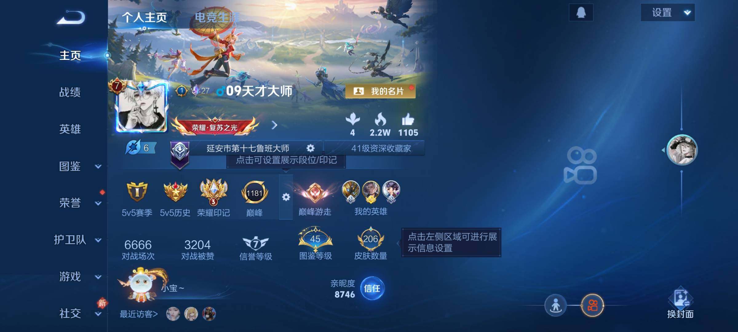 WZQM459831王者荣耀账号详情图3