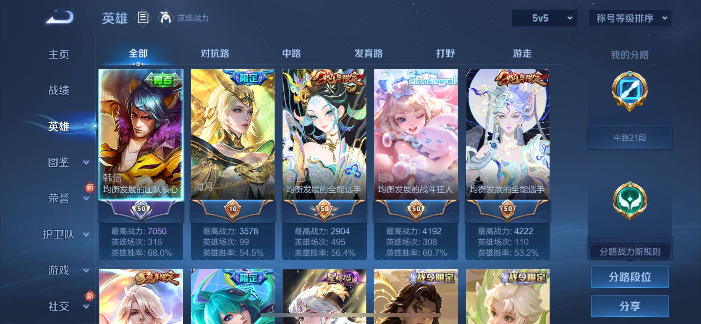 WZCMW467659王者荣耀账号详情图3