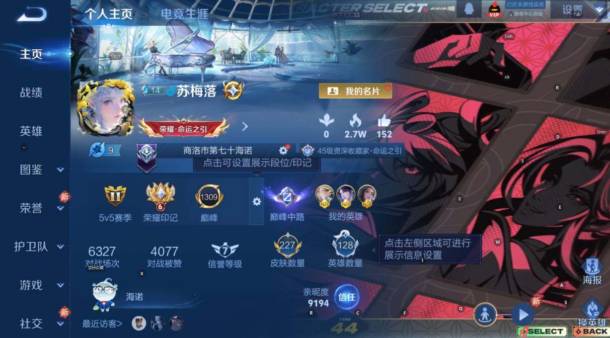 WZCMW460624王者荣耀账号详情图8