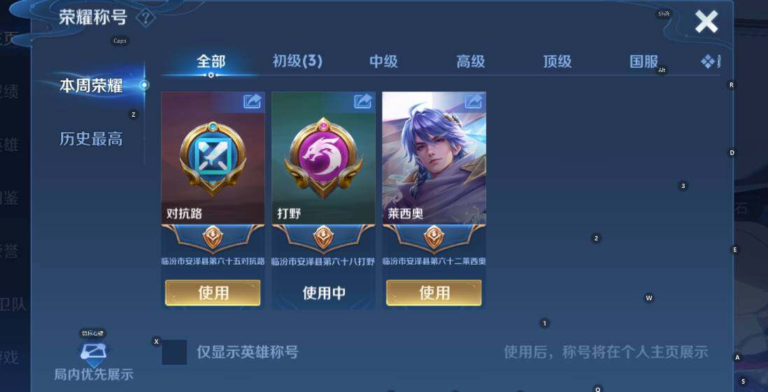 WZCMW461134王者荣耀账号详情图10