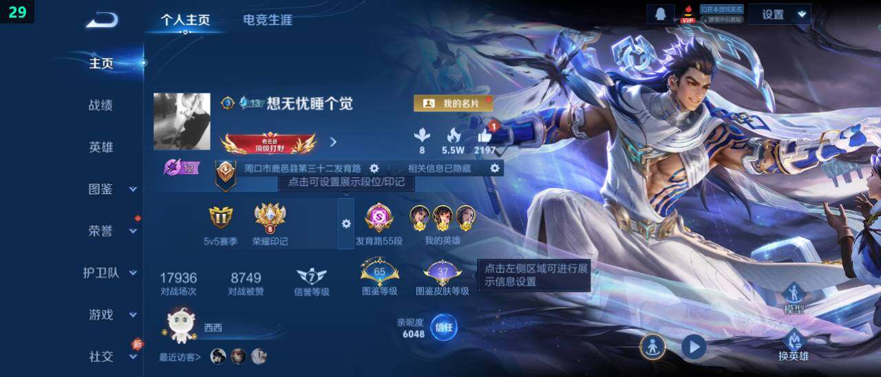 WZ03465656王者荣耀账号详情图9