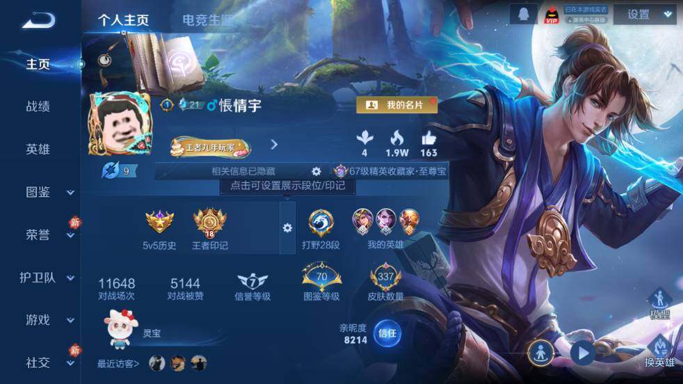 WZ03462320王者荣耀账号详情图8