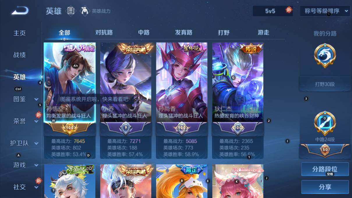 WZLX464276王者荣耀账号详情图11