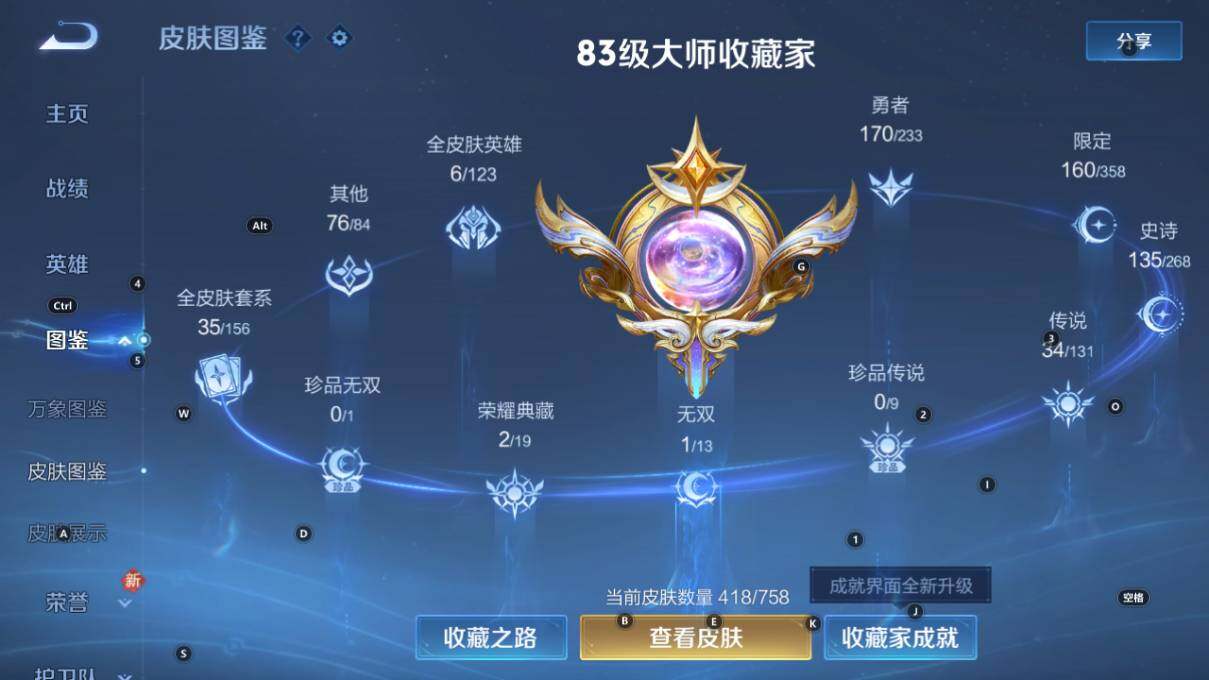 WZLX464276王者荣耀账号详情图9