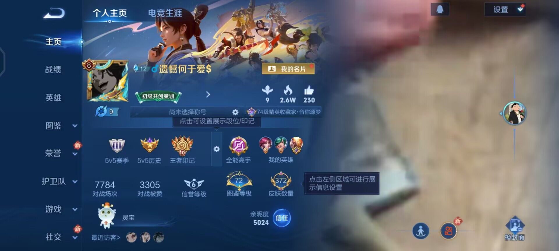 WZQM497027王者荣耀账号详情图3 WZQM497027王者荣耀账号详情图3