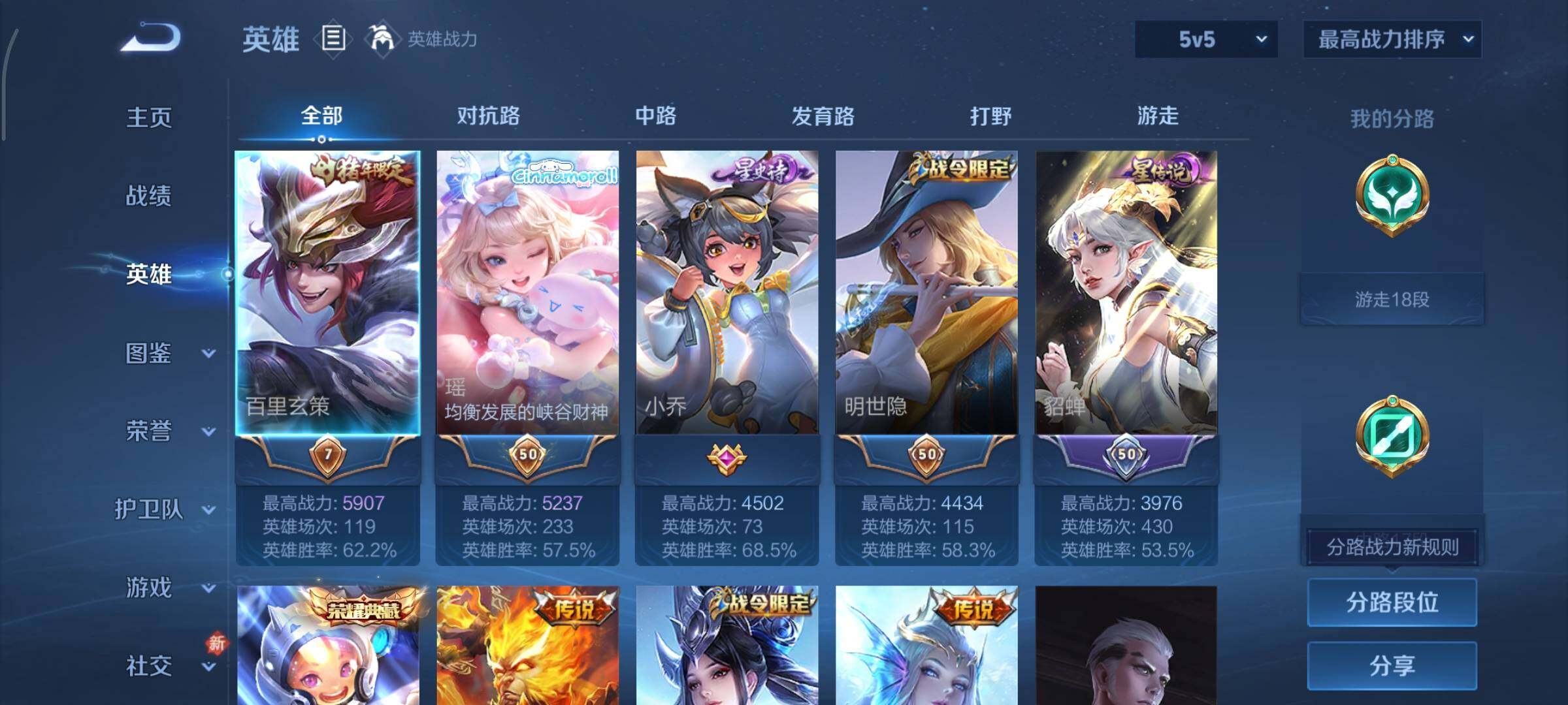 WZCMY465625王者荣耀账号详情图3