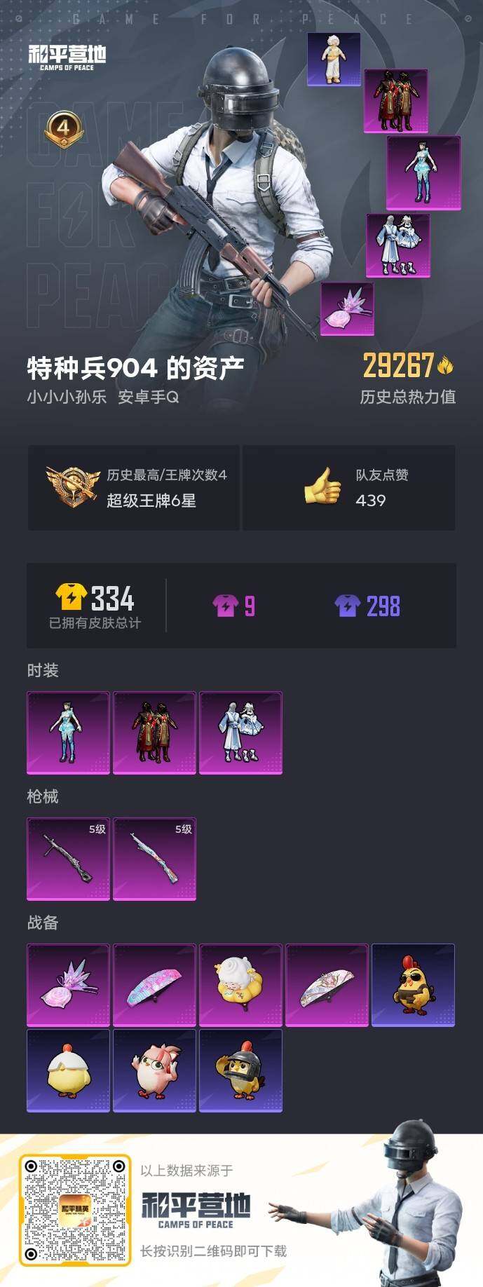 HPLE462754和平精英账号详情图13