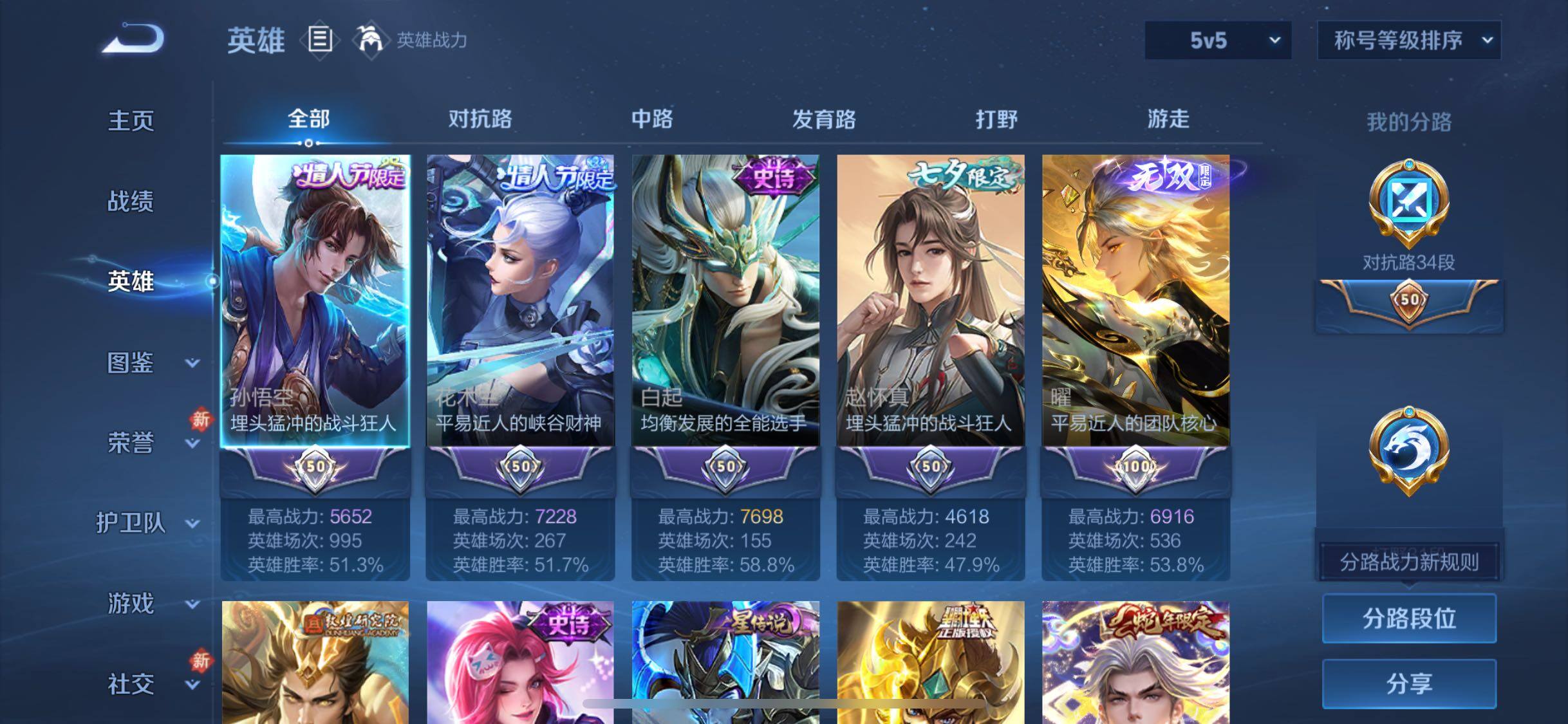 WZCMW467997王者荣耀账号详情图3