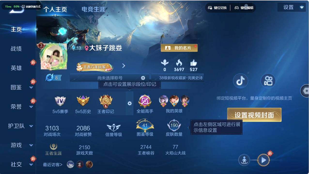 WZCMW495396王者荣耀账号详情图7