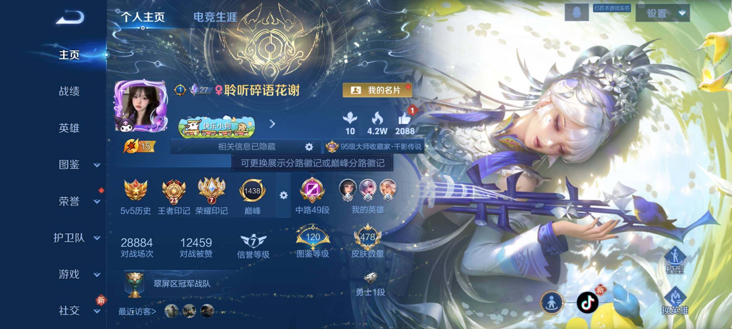 WZCMY465340王者荣耀账号详情图2