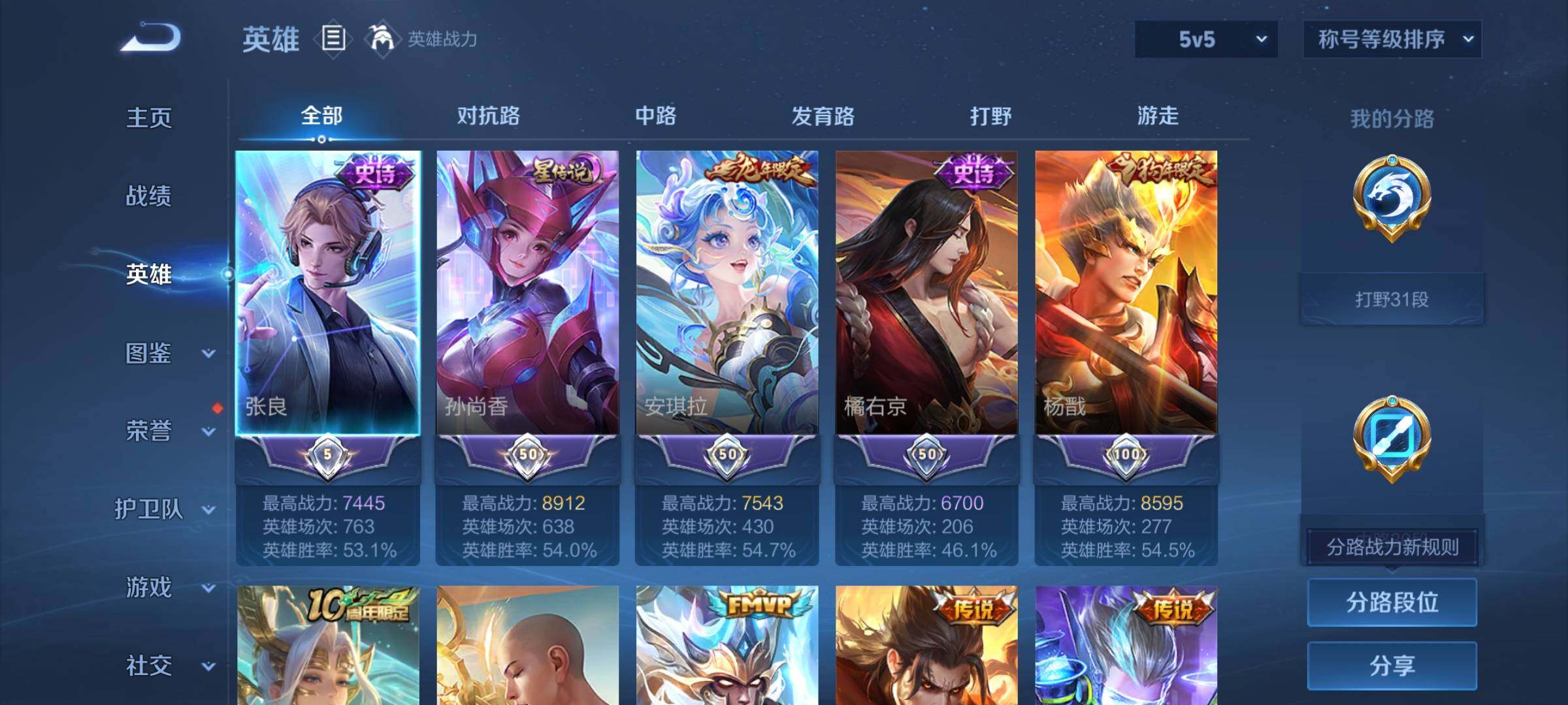 WZCMW468723王者荣耀账号详情图3