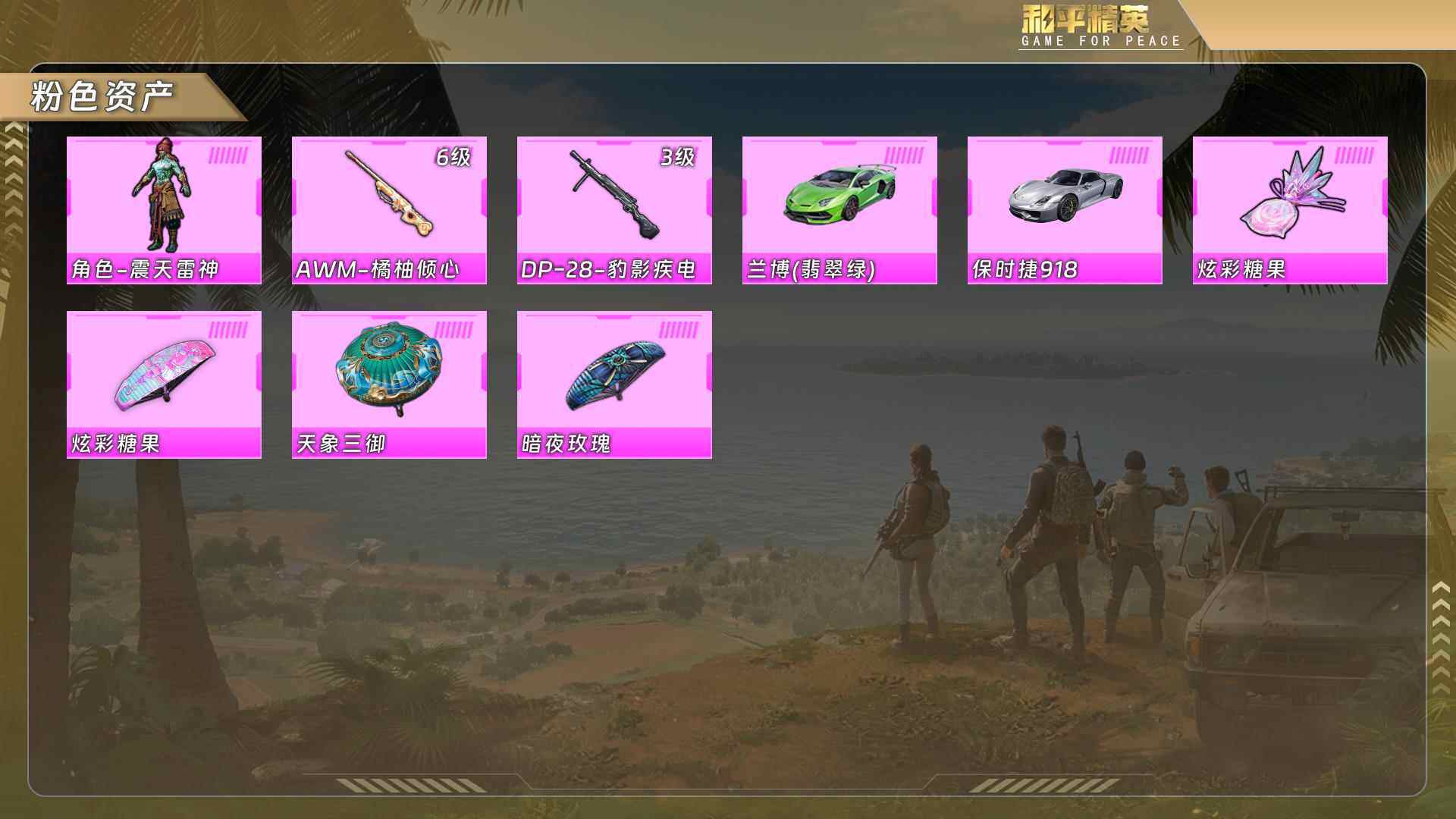 HPQM478378和平精英账号详情图5