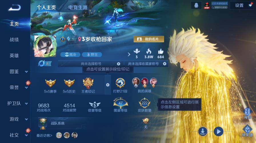 WZ03465799王者荣耀账号详情图8