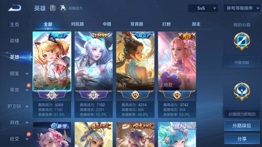 WZ03465795王者荣耀账号详情图8