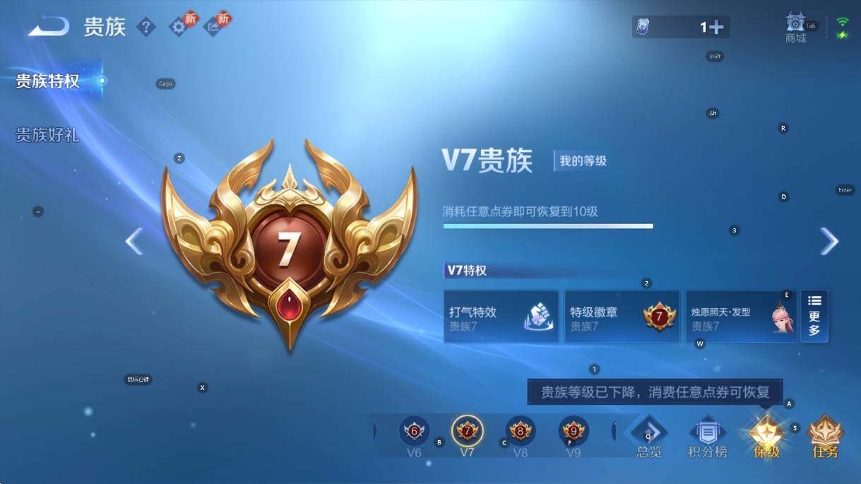 WZCMW462896王者荣耀账号详情图8