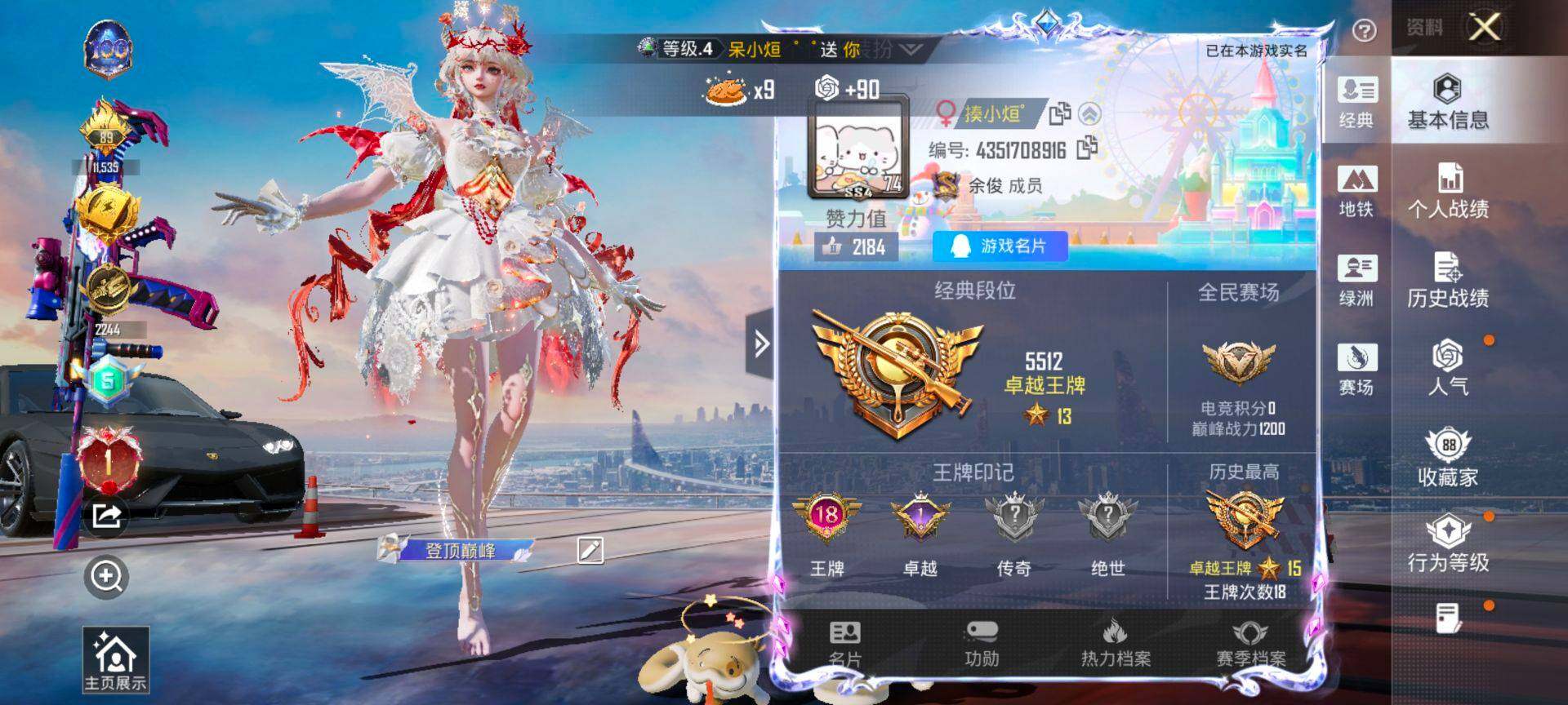 HPQM433881和平精英账号详情图3