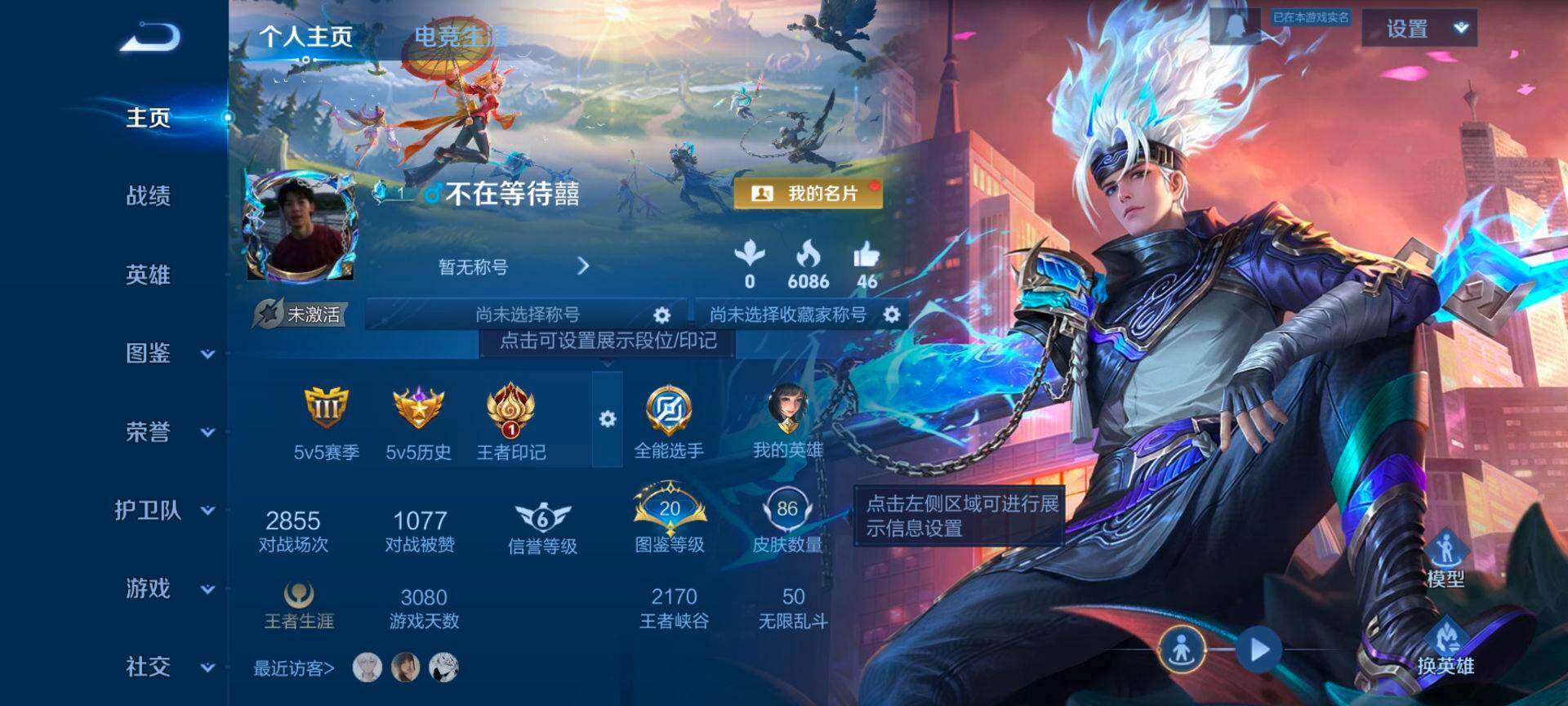 WZQM463512王者荣耀账号详情图3