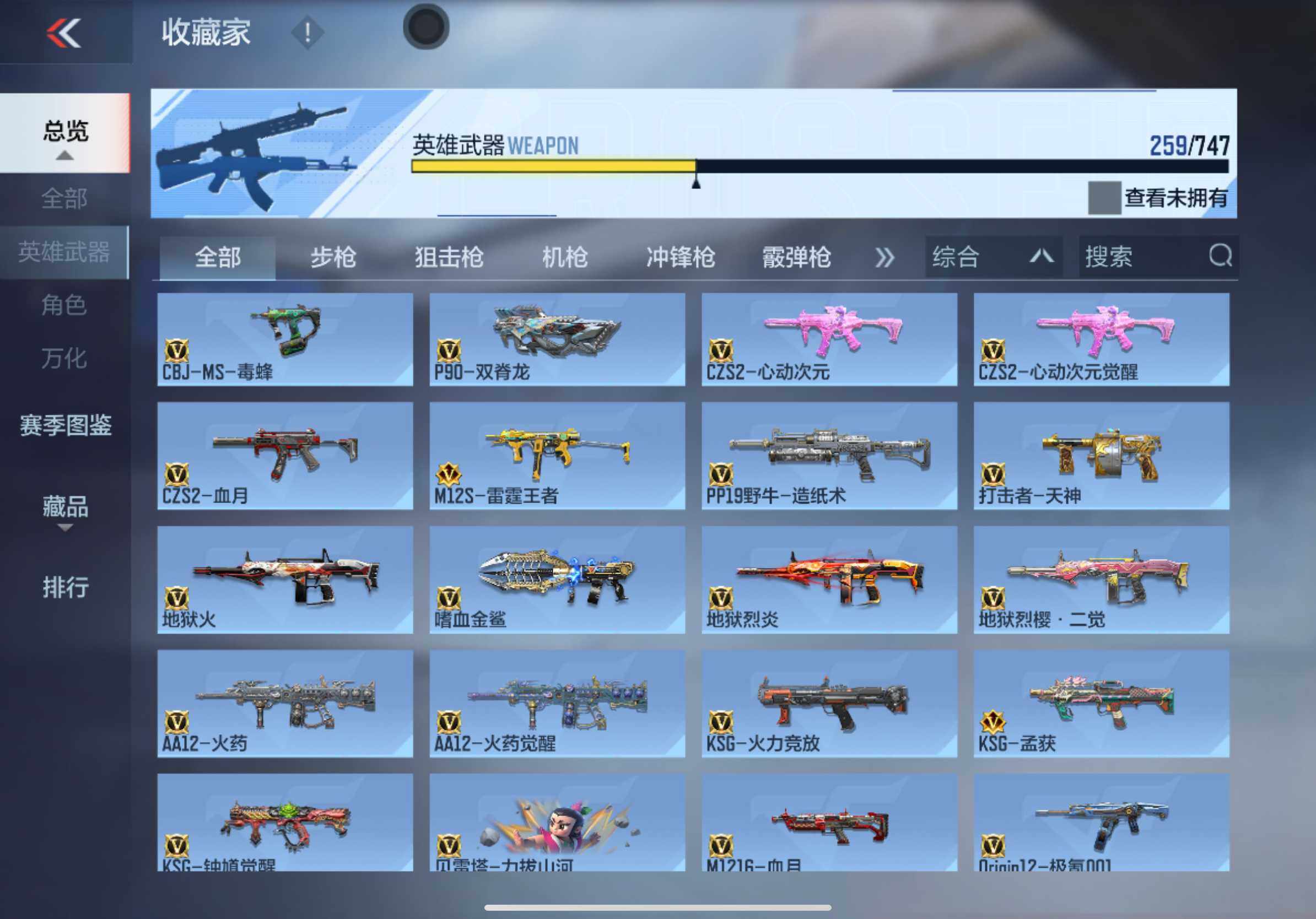 CFMXS46940枪战王者账号详情图13