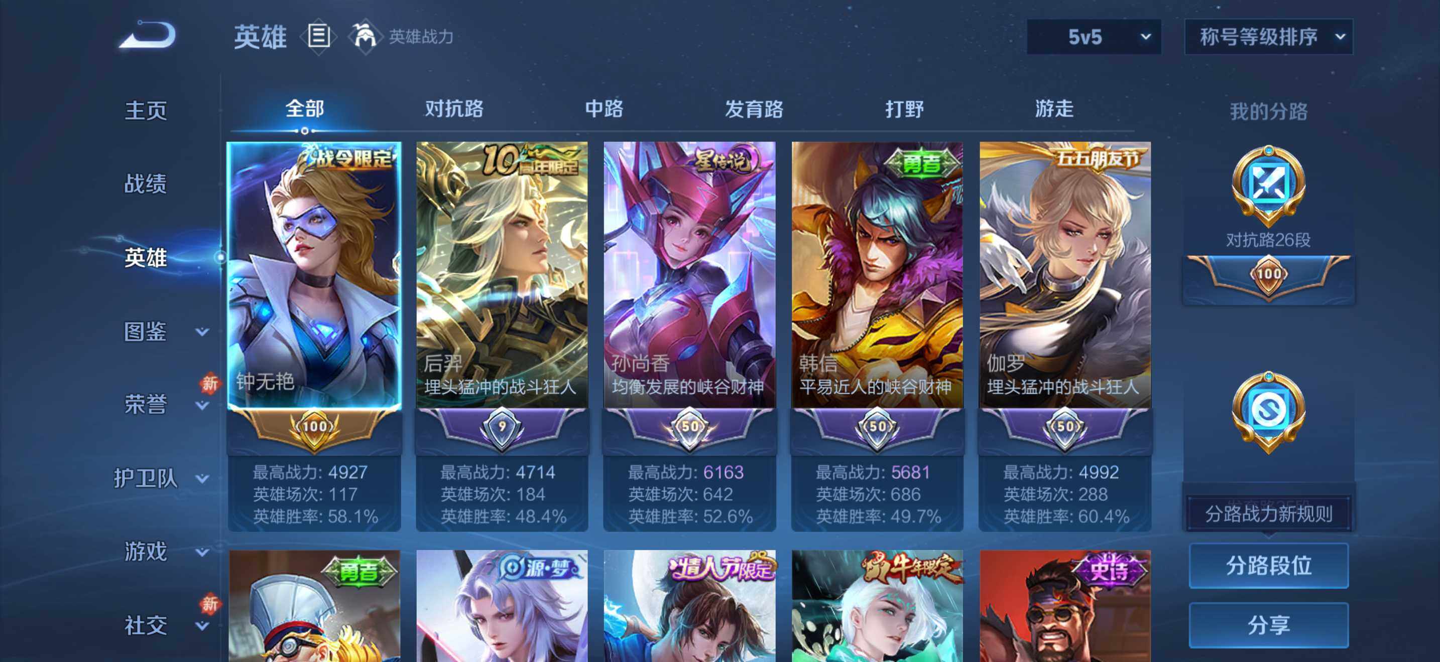 WZCMW464144王者荣耀账号详情图4