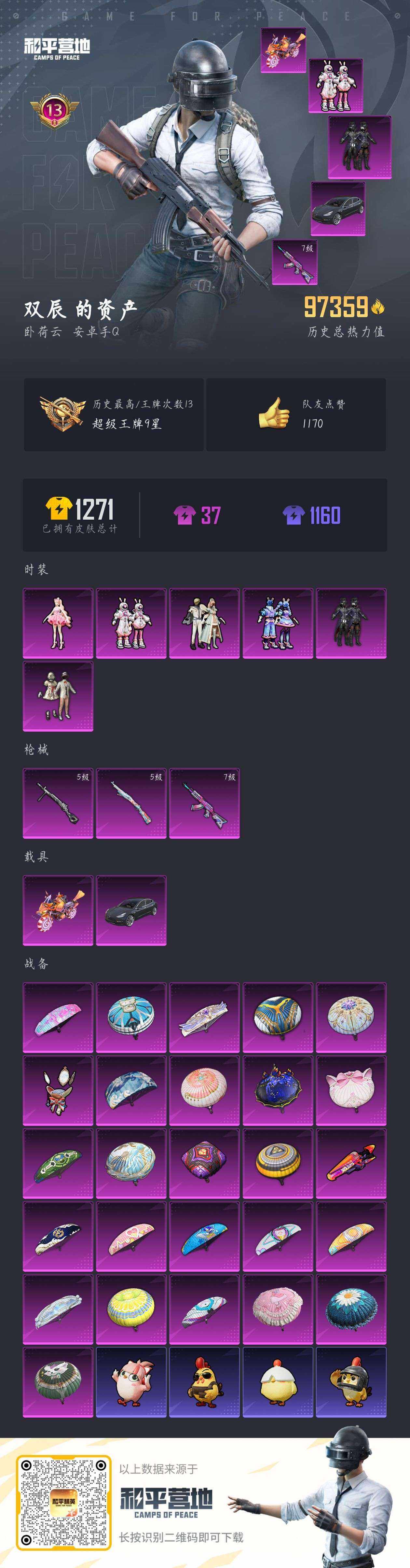 HPCMW459083和平精英账号详情图9