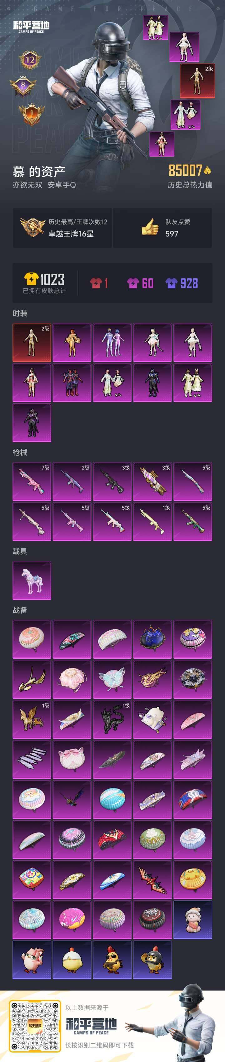 HPLX465862和平精英账号详情图9