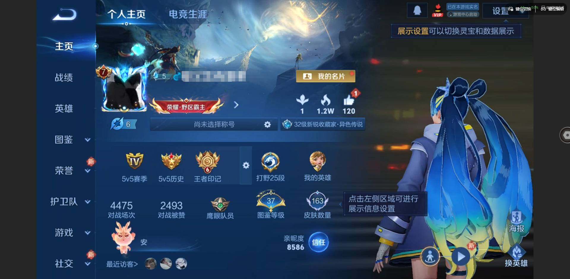 WZQM467218王者荣耀账号详情图3