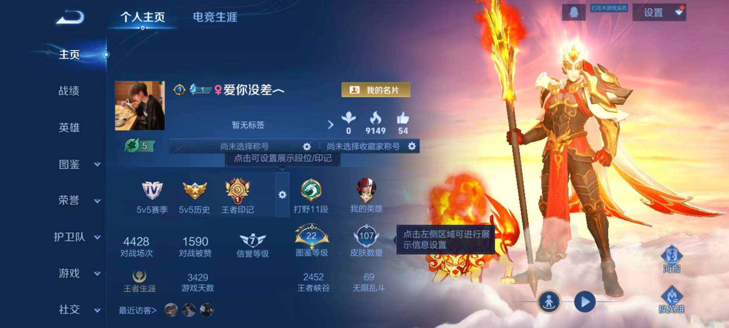 WZLX464829王者荣耀账号详情图8