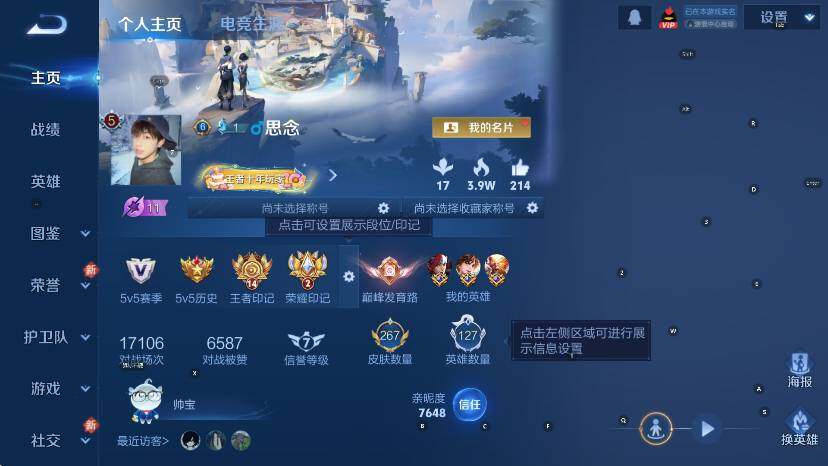 WZCMW465273王者荣耀账号详情图8