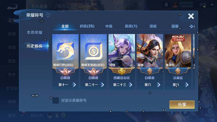 WZCMW465273王者荣耀账号详情图9