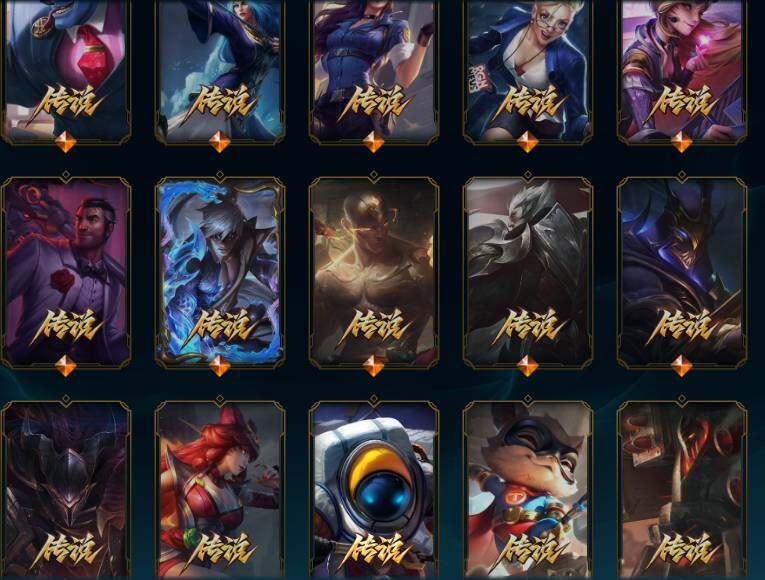 LOLQM46302英雄联盟账号详情图13 LOLQM46302英雄联盟账号详情图13