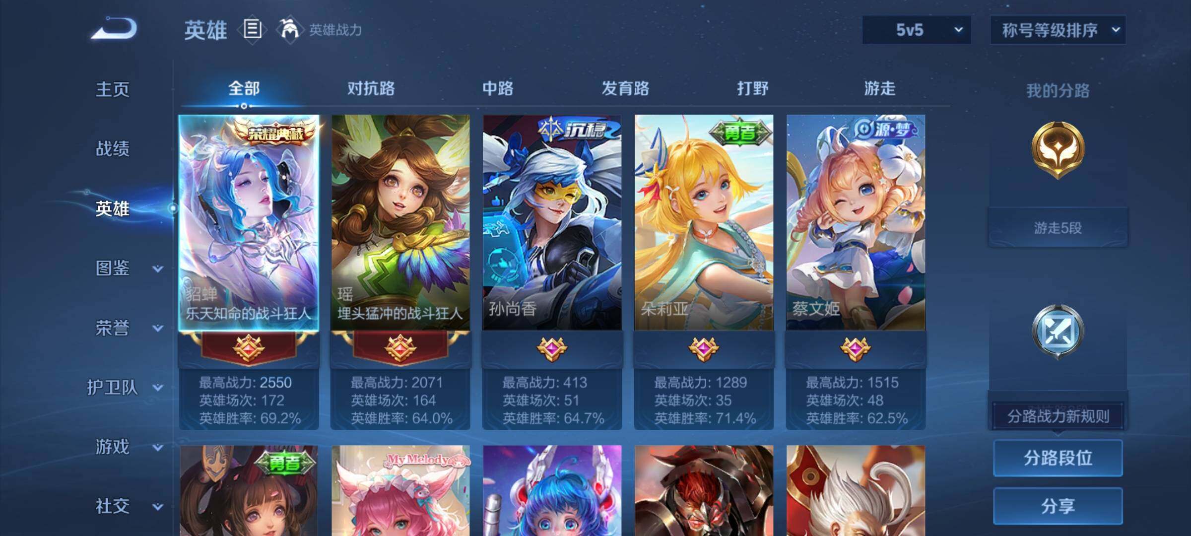 WZCMW470106王者荣耀账号详情图3