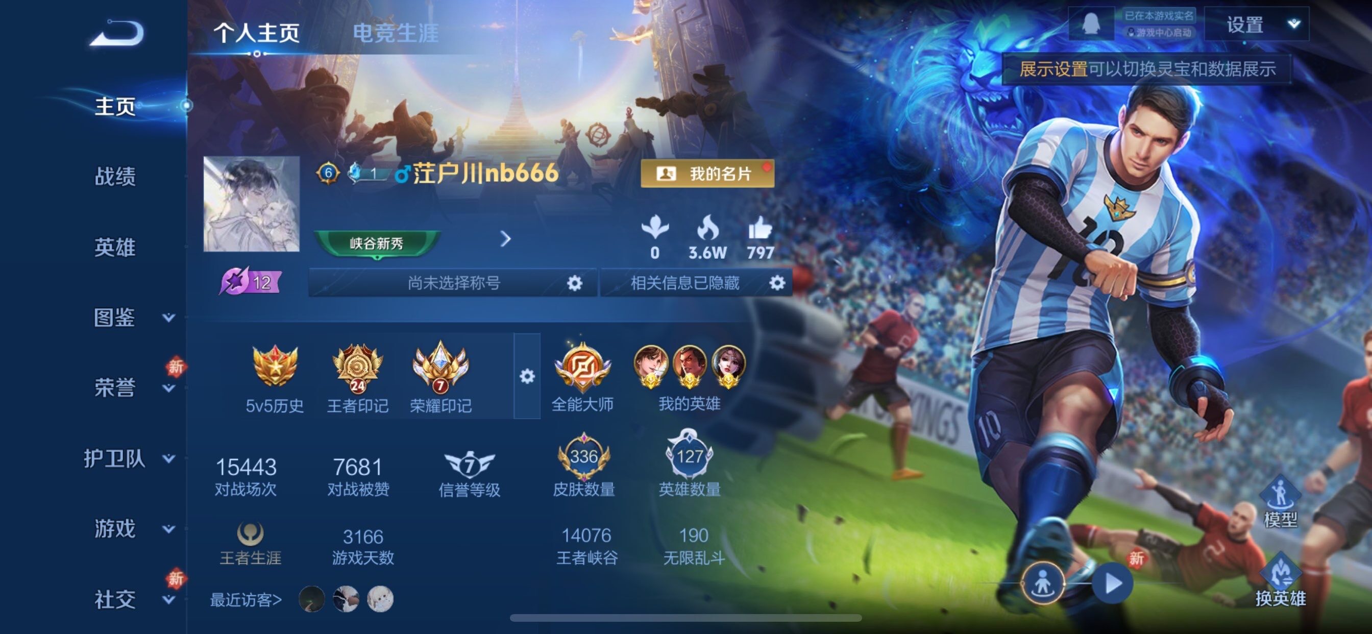 WZCMY486985王者荣耀账号详情图2