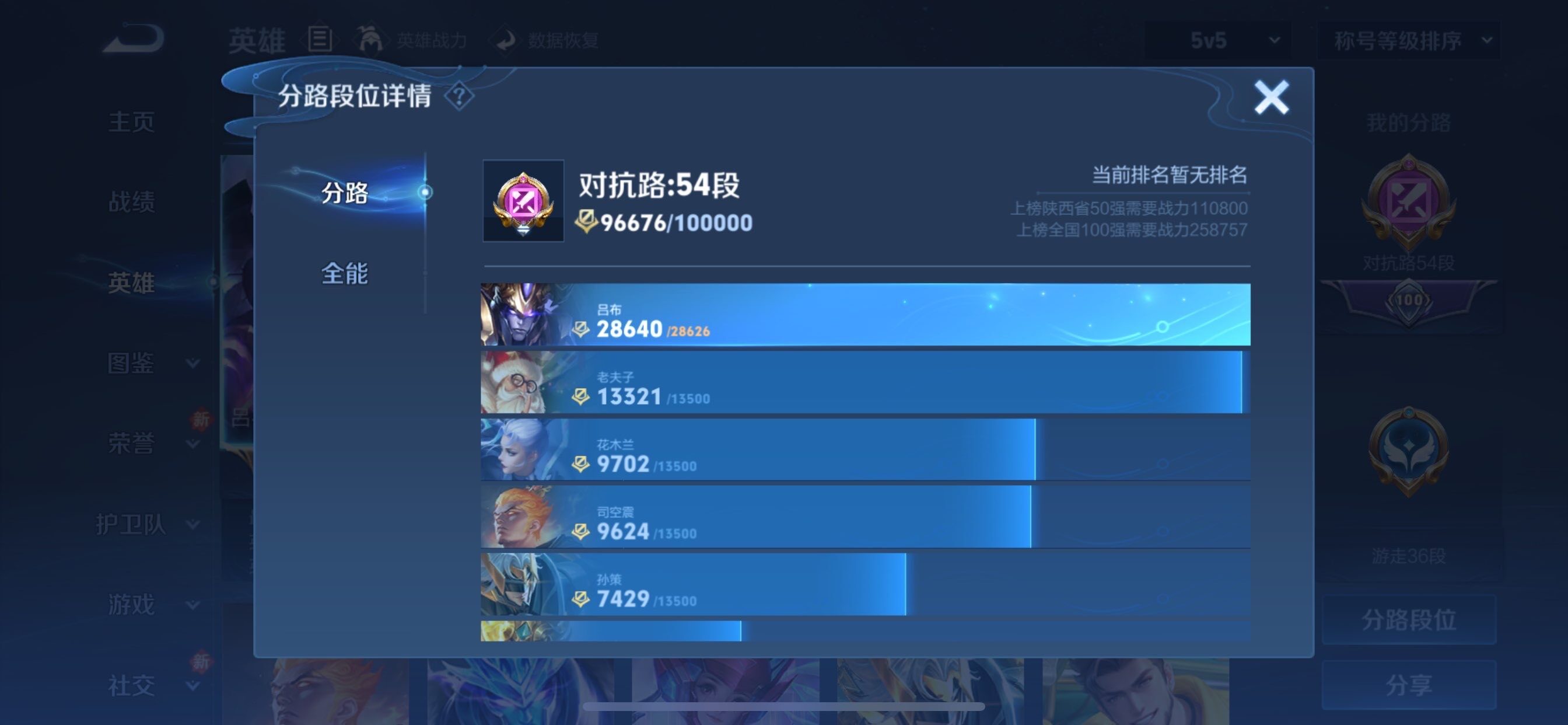 WZCMY486985王者荣耀账号详情图5