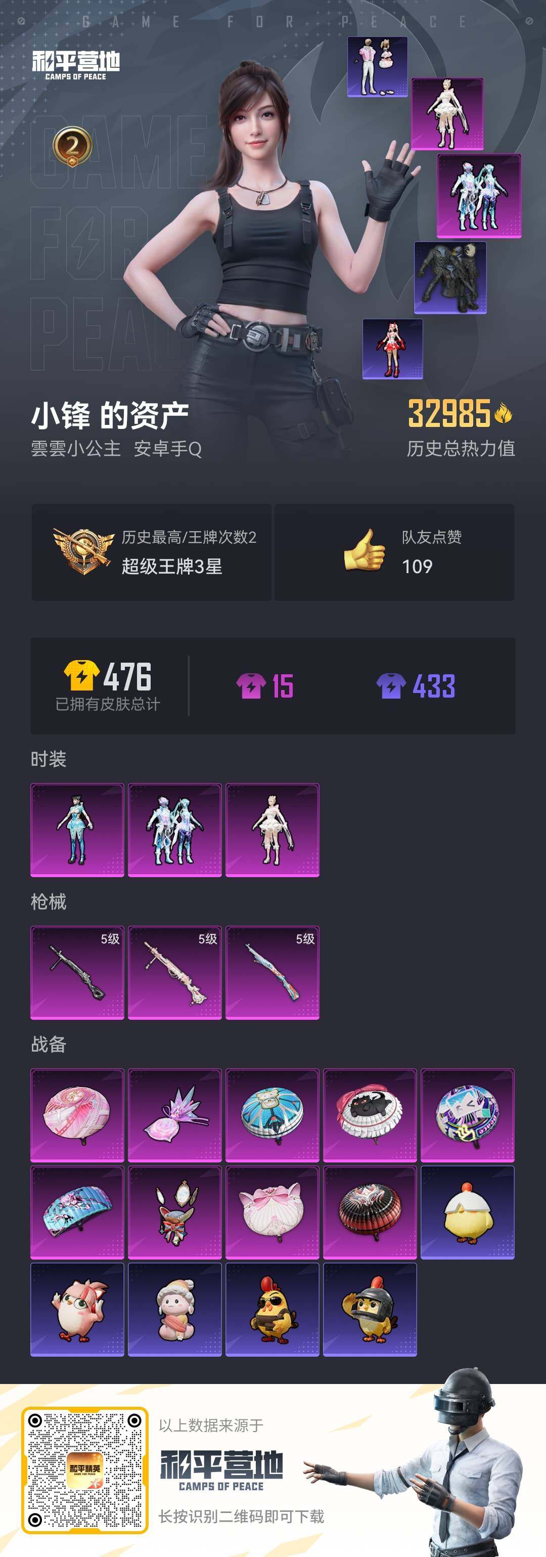 HPKG469043和平精英账号详情图8